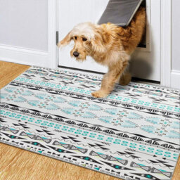 Ameha Rug For Bedroom Modern Carpet - Durable Super Soft Non Shedding Traditional Small Floor Rug (40 X 60Cm, Zuri) - thumbnail 8
