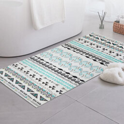 Ameha Rug For Bedroom Modern Carpet - Durable Super Soft Non Shedding Traditional Small Floor Rug (40 X 60Cm, Zuri) - thumbnail 3