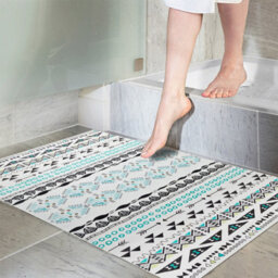 Ameha Rug For Bedroom Modern Carpet - Durable Super Soft Non Shedding Traditional Small Floor Rug (40 X 60Cm, Zuri) - thumbnail 2