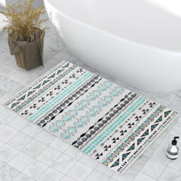 Ameha Rug For Bedroom Modern Carpet - Durable Super Soft Non Shedding Traditional Small Floor Rug (40 X 60Cm, Zuri) - thumbnail 4