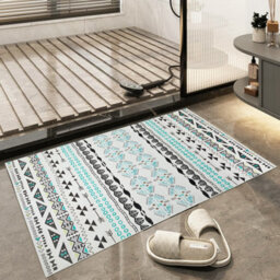 Ameha Rug For Bedroom Modern Carpet - Durable Super Soft Non Shedding Traditional Small Floor Rug (40 X 60Cm, Zuri) - thumbnail 5