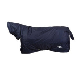 Saxon Defiant Plaid Horse Turnout Rug & Neck Cover Navy/white (6) - thumbnail 1