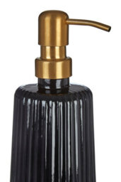 Orsina Ticino Brittany Black Glass Moisturizer Dispenser - thumbnail 4