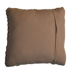 Wyld Haus Set Of 2 Riomaggiore Coffee Macrame Cushion Covers 450 X 450 mm - thumbnail 8