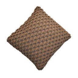 Wyld Haus Set Of 2 Riomaggiore Coffee Macrame Cushion Covers 450 X 450 mm - thumbnail 5