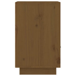 Berkfield Bedside Cabinet Honey Brown 40X34X55 Cm Solid Wood Pine - thumbnail 7