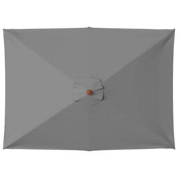 Walplus Garden Parasol With Wooden Pole 150X200 Cm Anthracite - thumbnail 4