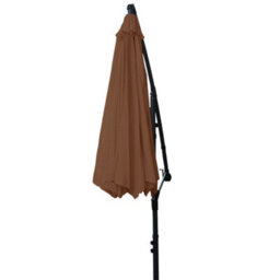 Sundaze 3M Coffee Garden Banana Parasol Cantilever Umbrella Hanging Patio Shade - thumbnail 7