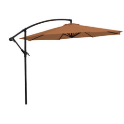 Sundaze 3M Coffee Garden Banana Parasol Cantilever Umbrella Hanging Patio Shade - thumbnail 3