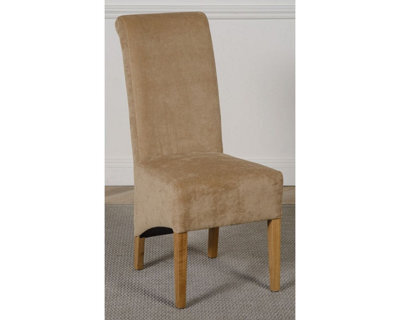 That's Furniture Montana Beige Fabric Dining Chairs For Dining Room Or Kitchen - image 1