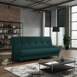 Enduro Xiii Modern Upholstered Living Room Sofa Comfortable Stylish Seating For Relaxing Various Colours Turquoise