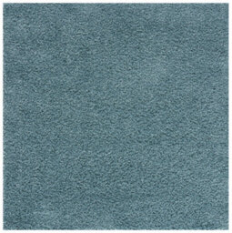 The Rugs Duck Egg Blue Soft Plain Design Fluffy Shaggy Rugs And Runners High Pile Living Room Kitchen Hallway 380 - thumbnail 1