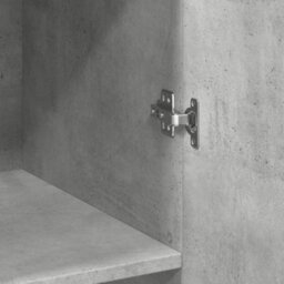 Berkfield Highboard Concrete Grey 70X42.5X185 Cm Engineered Wood - thumbnail 7