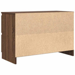Berkfield Tv Cabinet Brown Oak 80X35X54 Cm Engineered Wood - thumbnail 8