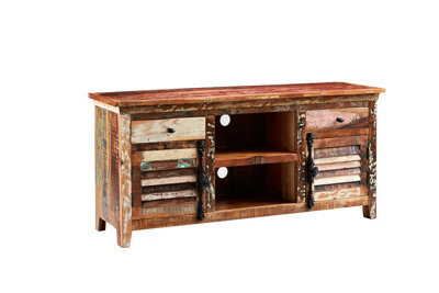Buttercup Farm Coastal Large Tv Media Credenza - Wood - L40 X W150 X H70 Cm - image 1