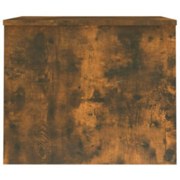 Berkfield Coffee Table Smoked Oak 80X50.5X41.5 Cm Engineered Wood - thumbnail 5