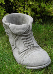 Oakleystone Northern Shoe Pot  Outdoor Stone Planter - thumbnail 5