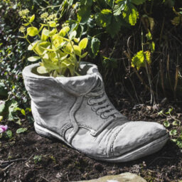 Oakleystone Northern Shoe Pot  Outdoor Stone Planter - thumbnail 2