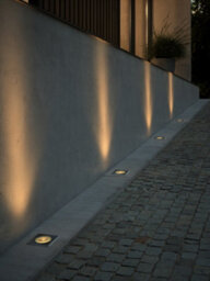 Nordlux Andor Outdoor Aluminium Recessed Light Driveway Safe Silver,mains - thumbnail 1