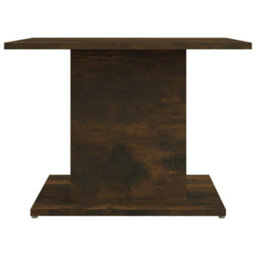 Berkfield Coffee Table Smoked Oak 55.5X55.5X40 Cm Engineered Wood - thumbnail 5