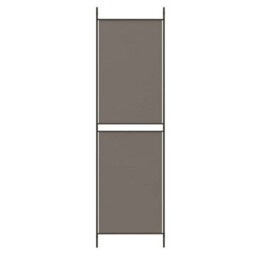 Berkfield 4-Panel Room Divider Anthracite 200X180 Cm Fabric - thumbnail 6