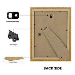 Ak Frames Oak 12X10 Frame With 9X7 Mount And Perspex Front - thumbnail 3