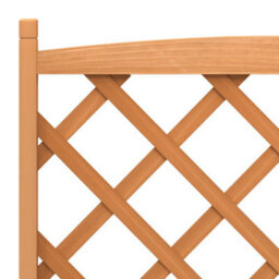 Walplus Planter With Trellis Brown Solid Wood Fir - thumbnail 7