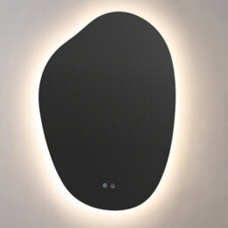 Living And Home 600 X 900mm Irregular Frameless Led Bathroom Mirror With Demister, Dimmable 3 Colour Temperature - thumbnail 2