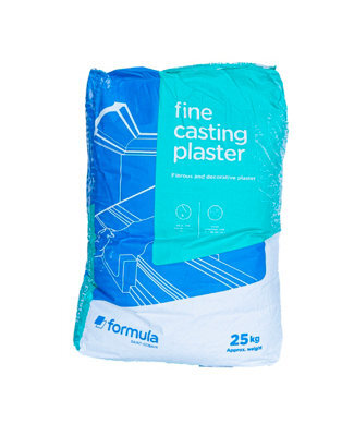 British Gypsum Formula Fine Casting Plaster 25Kg