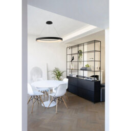 Luminosa Lighting Luminosa Niseko Triangular Ceiling 61Cm 48W Led, 3000K, 2900Lm, White, 3Yrs Warranty - thumbnail 6