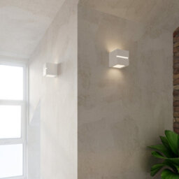 Luminosa Lighting Luminosa 1 Light Ceramic Flush Wall Light White, E27 - thumbnail 7