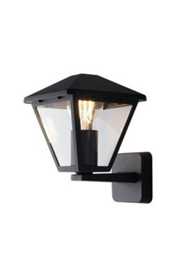 Luminosa Lighting Luminosa Prisma Outdoor Wall Lanterns Anthracite, Ip44 19.1X21.8X16Cm - image 1