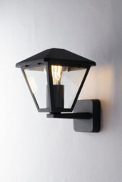 Luminosa Lighting Luminosa Prisma Outdoor Wall Lanterns Anthracite, Ip44 19.1X21.8X16Cm - thumbnail 3
