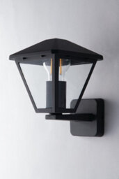 Luminosa Lighting Luminosa Prisma Outdoor Wall Lanterns Anthracite, Ip44 19.1X21.8X16Cm - thumbnail 2