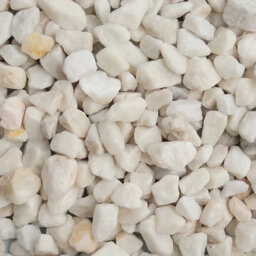 Charles Watson 20mm Polar White Chippings Decorative Garden Stone Large Approx. 20Kg Polybag
