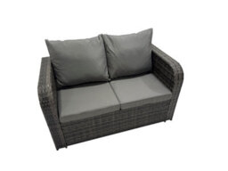 Fimous Rattan Garden Furniture Dining Set 13-Seater Patio Height Adjustable Rising Lifting Table Sofa Set With 2 Side Tables - thumbnail 4