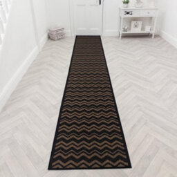 Chevron Hallway Runner Rug - Hardwearing, Non-Slip & Durable Carpet For Hall, Kitchen & Corridor - thumbnail 7