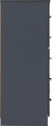 Seconique Dakota 5 Drawer Chest Of Drawers Dark Grey - thumbnail 7