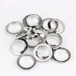 10 Metres Curtain Heading Tape With 80 Round Eyelet Rings For Curtain Blinds