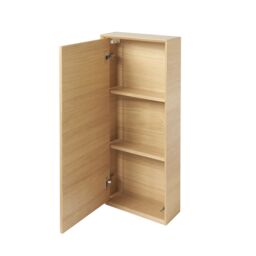 GoodHome Avela Matt Oak Effect Bathroom Single Wall Cabinet (H)90Cm (W)40Cm - thumbnail 4