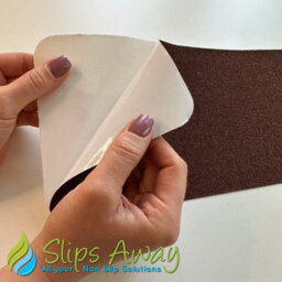 Slips Away Non Slip Tape Roll Pro - Anti Slip Traction For Indoor/outdoor 700mm X 18.3 Brown - thumbnail 2