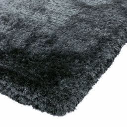 Grey Easy To Clean Plain Handmade , Luxurious , Modern , Plain , Shaggy , Sparkle Rug For Living Room, Bedroom - 140Cm X 200Cm - thumbnail 2