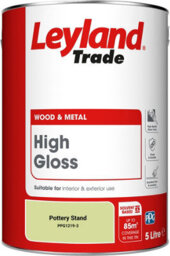 Leyland Trade Wood & Metal High Gloss Paint Pottery Stand (Ppg1219-3) 5L - thumbnail 2