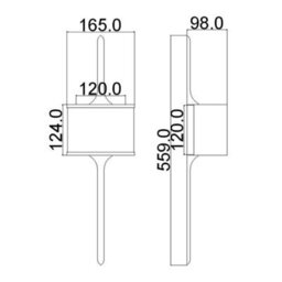 Luminosa Lighting Luminosa Mona 2 Light Bathroom Wall Light Polished Brass Ip44, G9 - thumbnail 2
