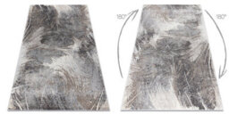 RugsX Carpet Fusion 9617 Dark Grey Brown - Abstraction, Modern, Abstract 140X190 Cm - thumbnail 3