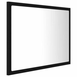 Walplus Led Bathroom Mirror Black 60X8.5X37 Cm Acrylic - thumbnail 4