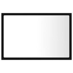 Walplus Led Bathroom Mirror Black 60X8.5X37 Cm Acrylic - thumbnail 3
