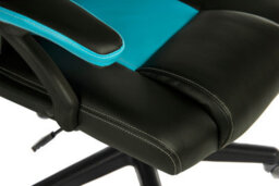 Teknik Kyoto Gaming Chair Blue With Gas Lift Seat Adjustment And Tilt Tension - thumbnail 4