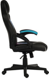 Teknik Kyoto Gaming Chair Blue With Gas Lift Seat Adjustment And Tilt Tension - thumbnail 3