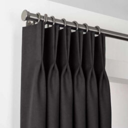 Imperial Rooms Blackout Curtain-Thermal Ready Made Pencil Pleat Curtain (2 Panel) For Dinning Room Curtain Grey,(W)2.28Mx(L)1.83M - thumbnail 4